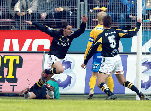 Andreas Eriksson, AIK jublar (Jubel)