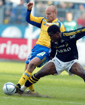 Joel Cedergren, Sundsvall och Derek Boateng, AIK