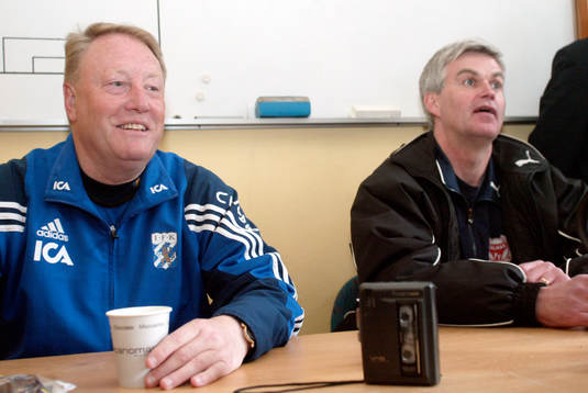 Bosse Joahnsson och Nanne Bergstrand, tränare