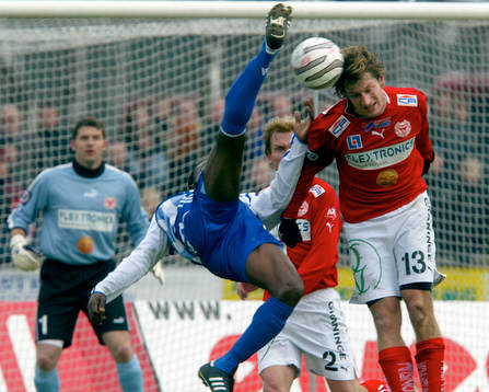 Peter Ijeh, Göteborg och Daniel Mobaeck, Kalmar