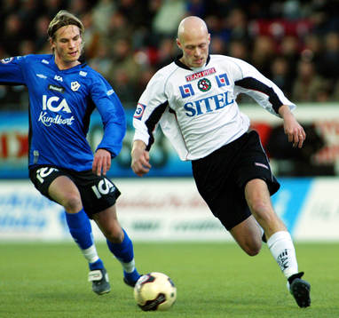 Mikael Danielsson, Örebro och Markus Rosenberg, Halmstad