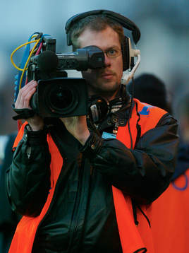TV-fotograf, Fotograf, Kamera, TV-Kamera