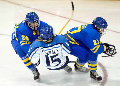 Nanna Jansson och Ylva Lindberg, Sverige och Satu Hoikkala,