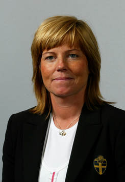 Marika Domanski Lyfors, förbundskapten Sverige