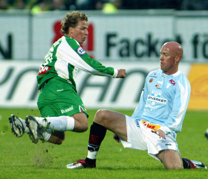 Erik Johansson, Hammarby och Olof Persson, Malmö