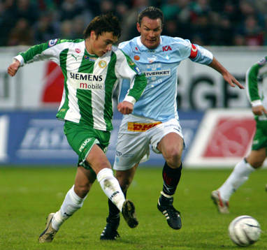 Patrik Andersson, Malmö och Petter Andersson, Hammarby