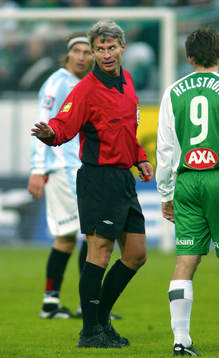 Peter Fröjdfeldt, domare