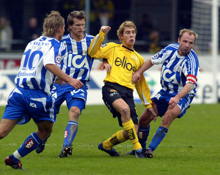 Daniel Alexandersson, Elfsborg kämpar mot Fredrik Risp och