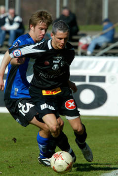 Tommy Jönsson, Halmstad och Kristian Haynes, Trelleborg