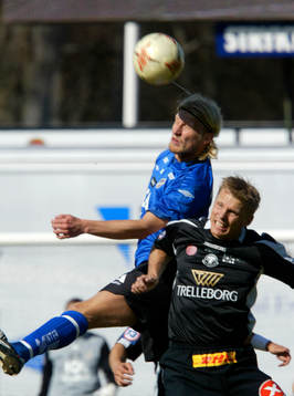 Per Johansson, Halmstad och Mats Lilienberg, Trelleborg