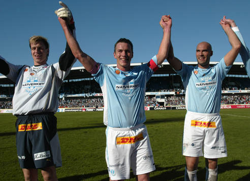 Patrik Andersson, Mattias Asper och Daniel Majstorovic,