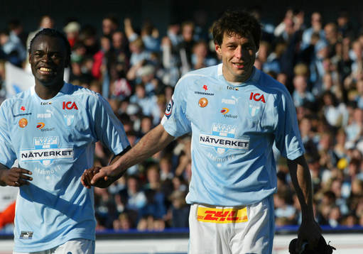 Josef Elanga och Igor Sypniewski, Malmö FF