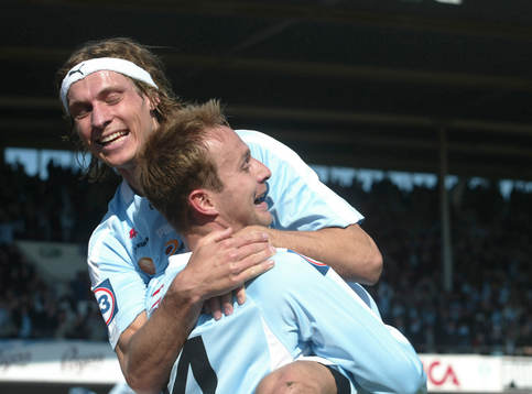 Tobias Grahn och Jon Inge Höiland, Malmö (Jubel)