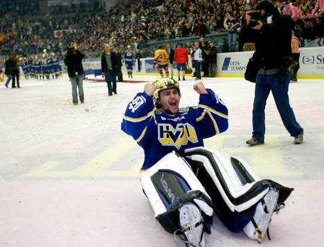 SM-guld till HV71 (Guld); Stefan Liv (Jubel)