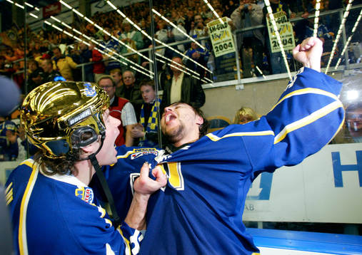 SM-guld till HV71 (Guld); Stefan Liv (Jubel)