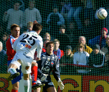 Cesar Santin, Kalmar (Mål) och Conny Rosén, Helsingborg