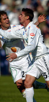 Cesar Santin och Lasse Johansson, Kalmar (Jubel)