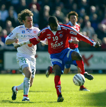 Thando Mngnomi, Helsingborg och Lasse Johansson, Kalmar