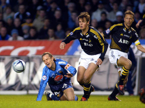 Andreas Johansson, Djurgården och Krister Nordin och ?, AIK