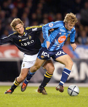 Daniel Tjernström, AIK och Daniel Sjölund, Djurgården