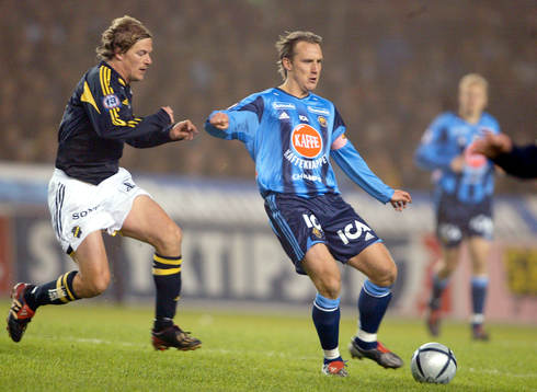 Daniel Tjernström, AIK och Andreas Johansson, Djurgården