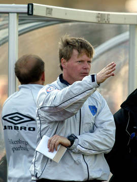 Lars Borgström, tränare Falkenberg