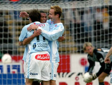 Afonso Alves, Malmö grattas av Jon-Inge Höiland samtidigt