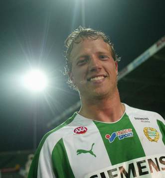 En glad tvåmålsskytt, Erik Johansson, Hammarby