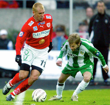 Dede Andersson mot Karl-Oskar Fjörtoft