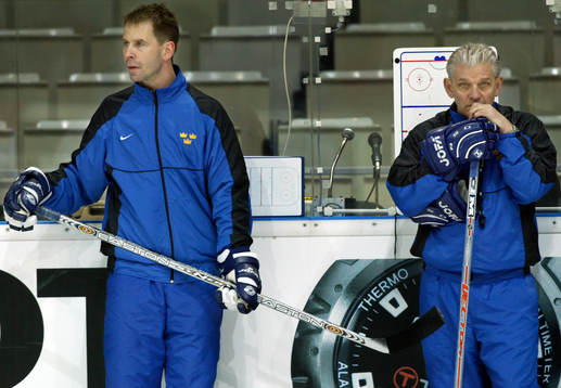 Ulf Dahlen och Hardy Nilsson, Förbundskapten