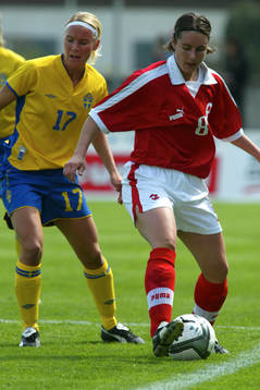 Anna Sjöström, Sverige och Evelyn Zimmermann, Schweiz