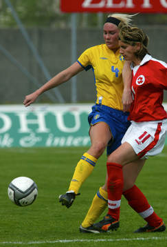 Hanna Marklund, Sverige och Monica Di Fonzo, Schweiz