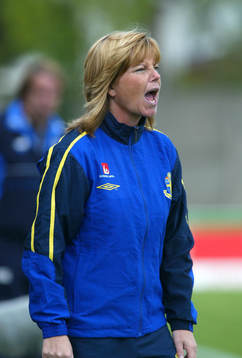 Marika Domanski Lyfors, förbundskapten Sverige