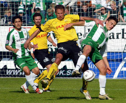 Petter Andersson, Hammarby och Samuel Holmén, Elfsborg