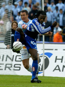 Patrik Andersson, Malmö och Peter Ijeh, Göteborg