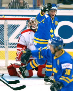 Jörgen Jönsson, Sverige och Peter Hirsch, Danmark (Jubel)