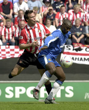 Joachim Björklund, Sunderland och Jason Roberts, Wigan