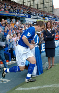 Tobias Linderoth, Everton