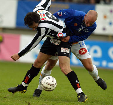 Johan Laursen, Trelleborg och Pierre Gallo, Landskrona