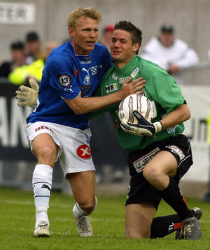 Mats Lilienberg, Trelleborg och Jonas Sandqvist, Landskrona