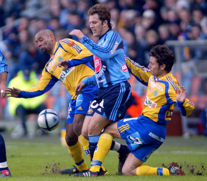 Tobias Hysén, Djurgården och Mattias Nylund och Cain
