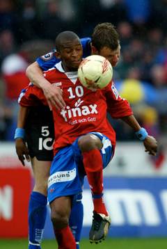 Thando Mngomeni, Helsingborg och Joel Borgstrand, Halmstad