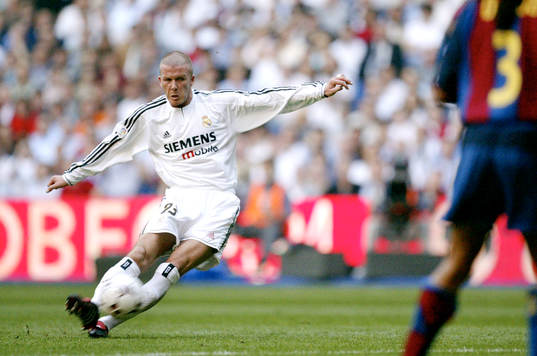 David Beckham, Real Madrid