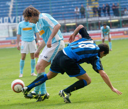 Fotboll, italiensk, Inter - Lazio