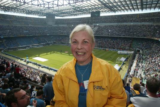 Inger Larsson, Sollerön, som aldrig sett en fotbollsmatch,