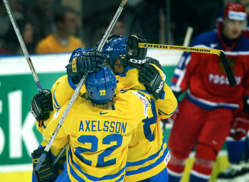 Jörgen Jönsson och Per-Johan Axelsson, Sverige (Jubel)