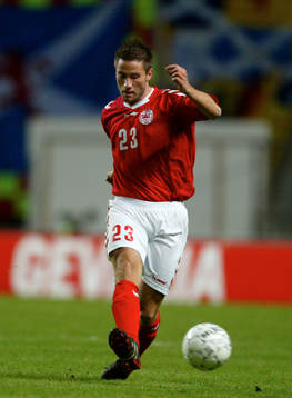 Fotboll, Träningsmatch, Martin Retov, Danmark