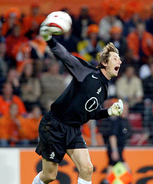 Edwin van der Sar, målvakt, Holland