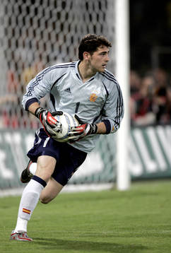 Casillas, målvakt, Spanien