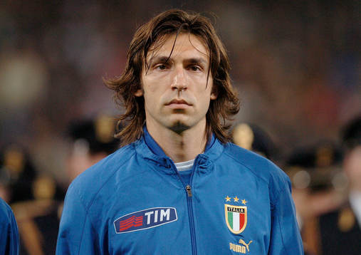 Fotboll, Pirlo, Italien